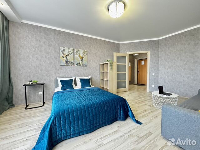 

1-к. квартира, 45 м², 2 кровати