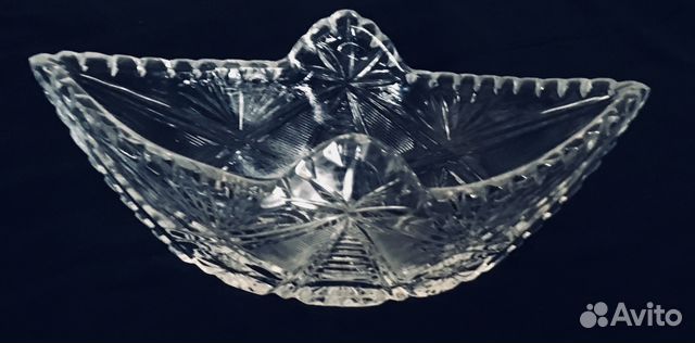 Хрустальная ваза времён СССР Хрустальная ваза времён СССР