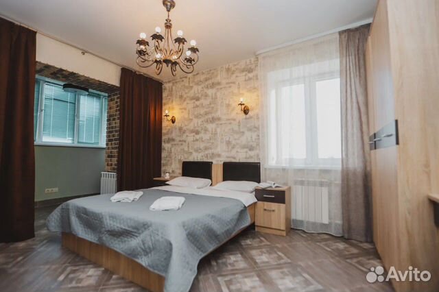 

1-к. квартира, 61 м², 2 кровати