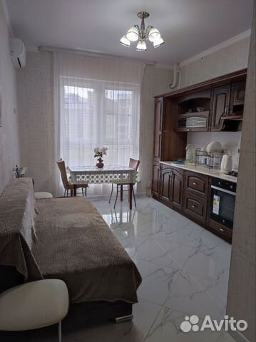 

1-к. квартира, 44 м², 2 кровати