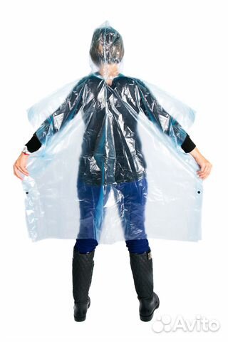 Дождевик пончо многоразовый Дождевик пончо многоразовый