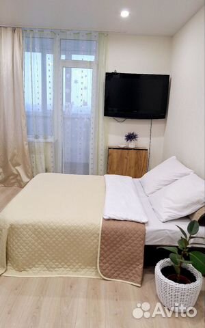 

Квартира-студия, 28 м², 2 кровати
