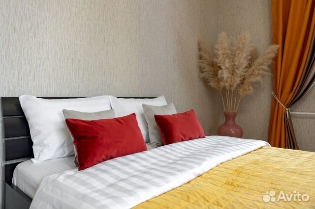 

1-к. квартира, 46 м², 2 кровати