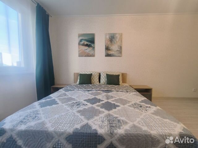 

1-к. квартира, 38 м², 2 кровати