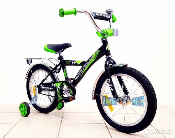 Детский велосипед Novatrack 16 Twist черный Детский велосипед Novatrack 16 Twist черный