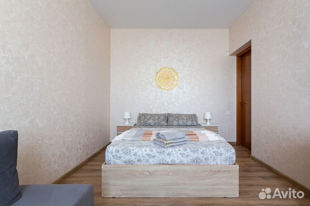 

2-к. квартира, 49 м², 2 кровати