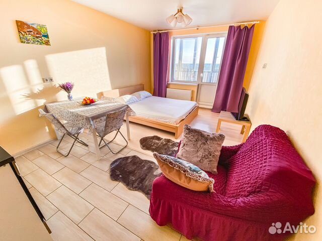 

Квартира-студия, 30 м², 2 кровати