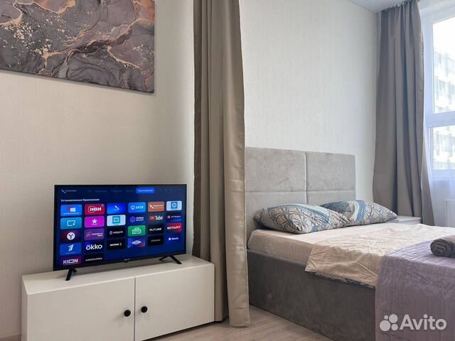 

Квартира-студия, 29 м², 2 кровати