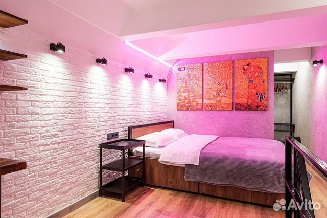 

Квартира-студия, 30 м², 2 кровати