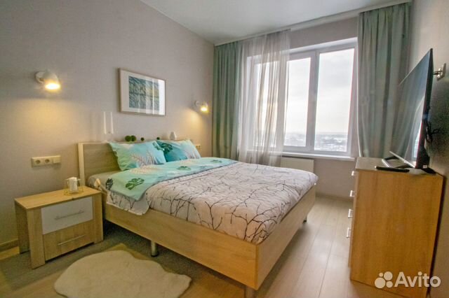 

1-к. квартира, 48 м², 2 кровати