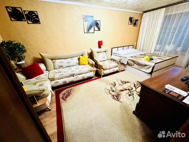

1-к. квартира, 40 м², 3 кровати