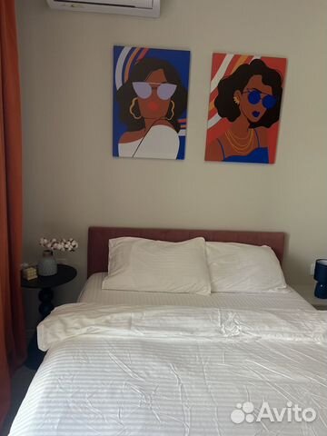 

Квартира-студия, 25 м², 2 кровати