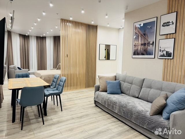 

Квартира-студия, 54 м², 2 кровати