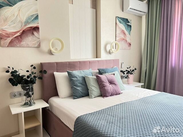 

1-к. квартира, 34 м², 2 кровати