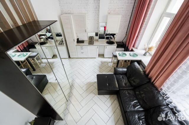 

Квартира-студия, 40 м², 2 кровати