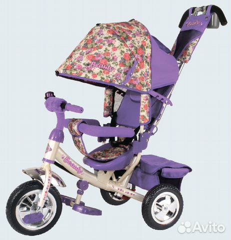 Велосипед трехколесный trike beauty