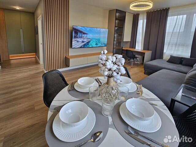 

1-к. квартира, 45 м², 2 кровати