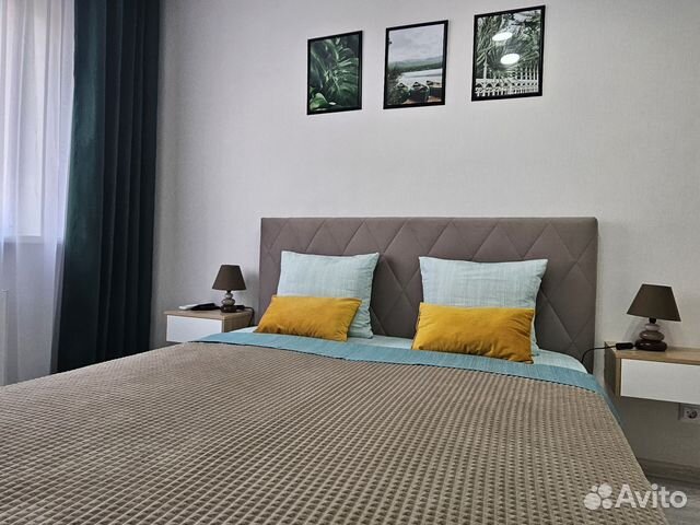 

1-к. квартира, 34 м², 2 кровати