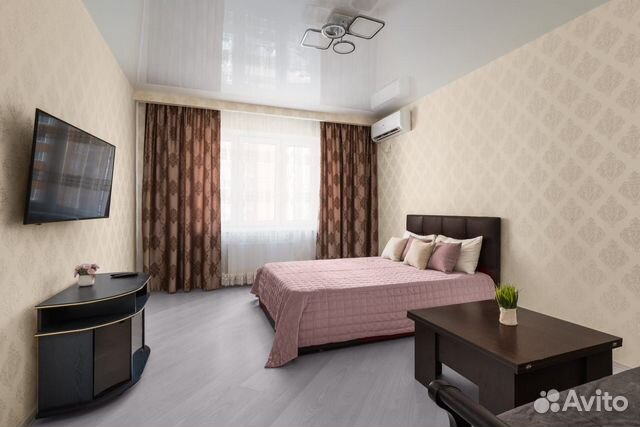 

1-к. квартира, 42 м², 2 кровати