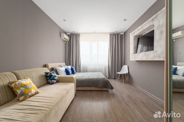 

1-к. квартира, 40 м², 2 кровати