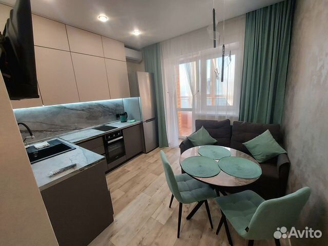 

1-к. квартира, 41 м², 2 кровати