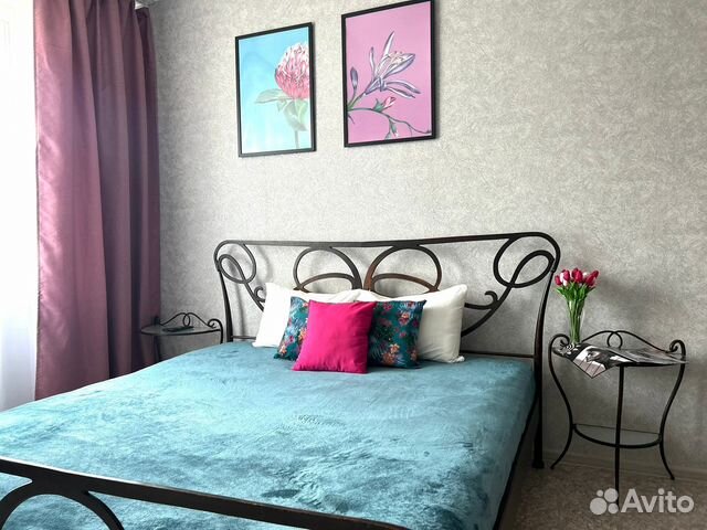 

1-к. квартира, 45 м², 2 кровати