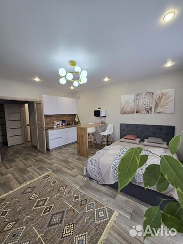 

Квартира-студия, 34 м², 1 кровать