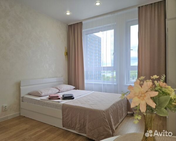 

Квартира-студия, 25 м², 1 кровать