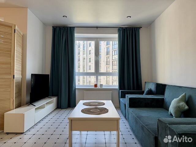 

Квартира-студия, 40 м², 3 кровати
