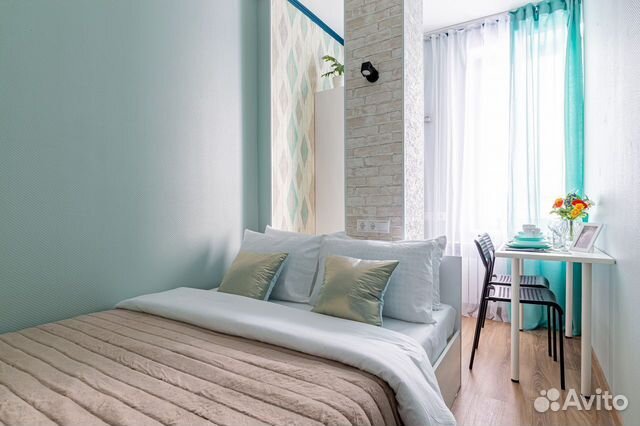 

Квартира-студия, 12 м², 1 кровать