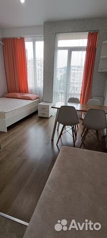 

Квартира-студия, 25 м², 2 кровати