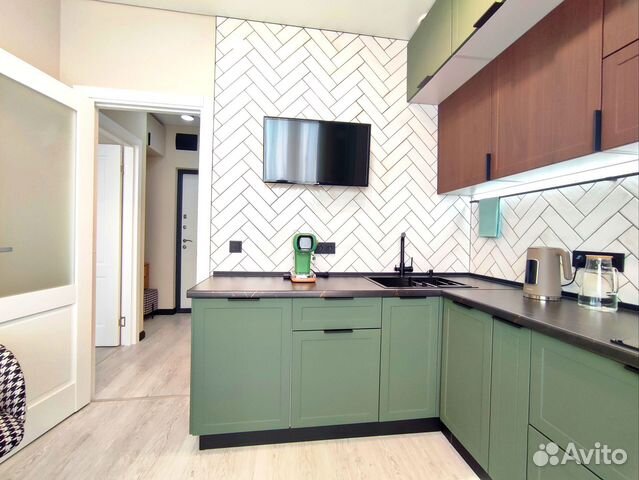 

1-к. квартира, 30 м², 2 кровати
