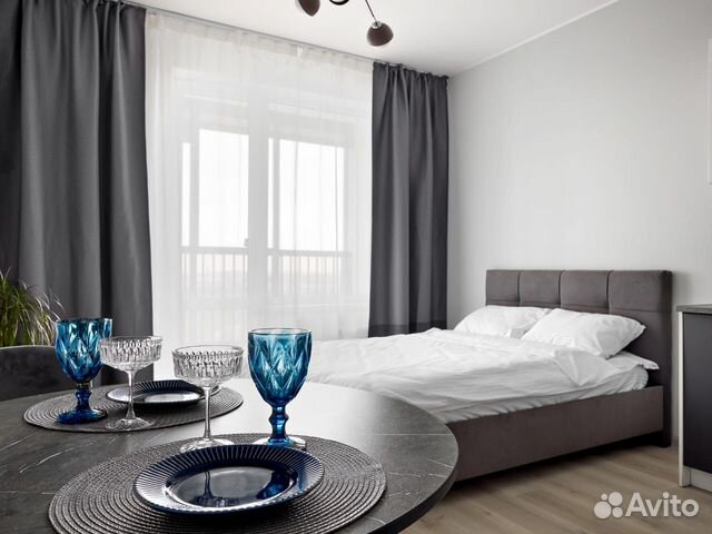 

Квартира-студия, 24 м², 1 кровать