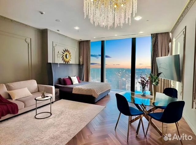 

Квартира-студия, 60 м², 8 кроватей