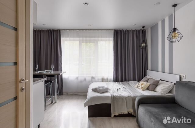 

Квартира-студия, 20 м², 2 кровати