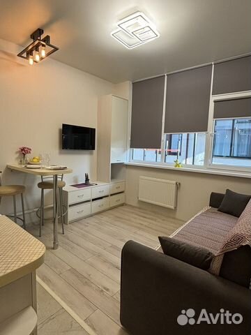 

Квартира-студия, 17 м², 1 кровать