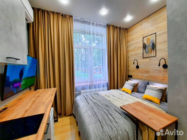 

Квартира-студия, 24 м², 2 кровати