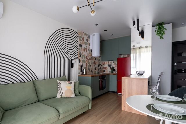 

1-к. квартира, 34 м², 2 кровати