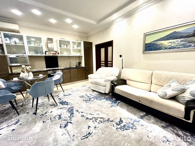 

1-к. квартира, 61 м², 2 кровати