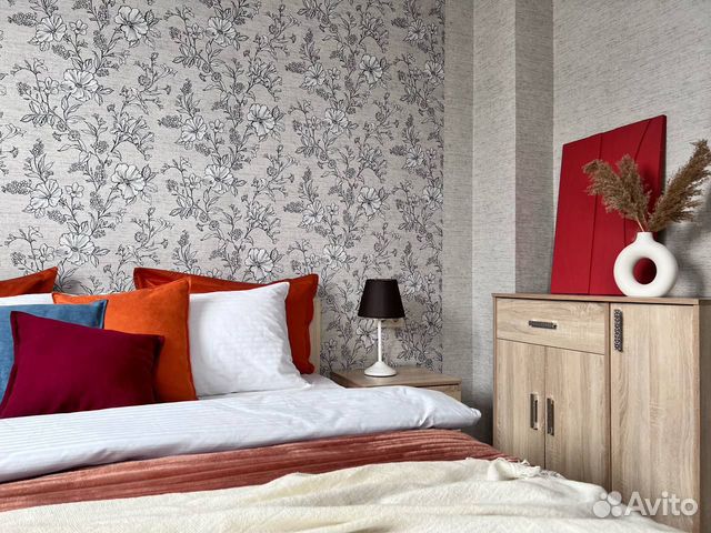

1-к. квартира, 45 м², 2 кровати
