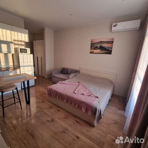 

Квартира-студия, 30 м², 3 кровати