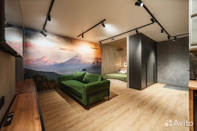 

Квартира-студия, 43 м², 1 кровать