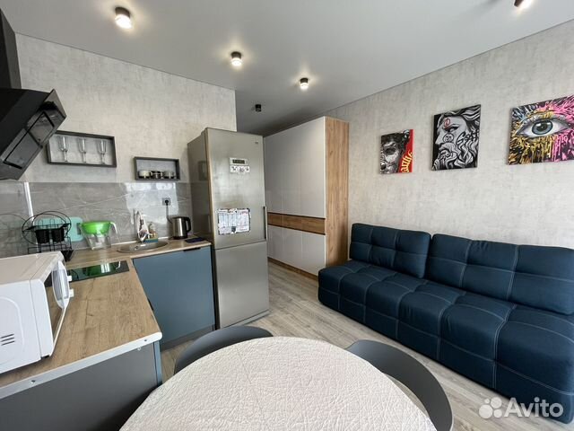 

Квартира-студия, 28 м², 2 кровати