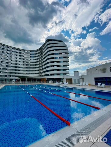 

Квартира-студия, 33 м², 1 кровать