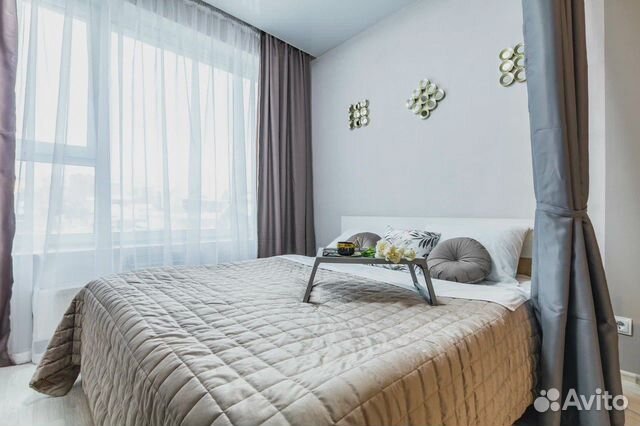 

Квартира-студия, 27 м², 2 кровати