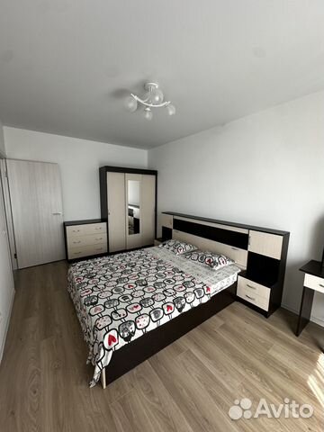 

1-к. квартира, 55 м², 2 кровати