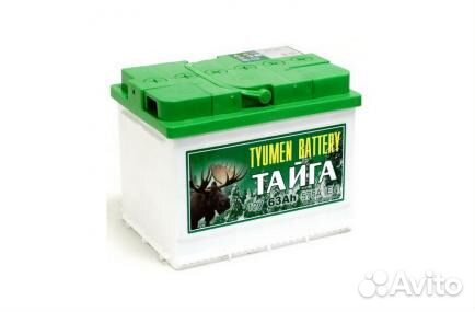 Аккумуляторы Тюмень Тайга 63 оп