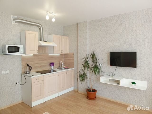 

Квартира-студия, 33 м², 2 кровати