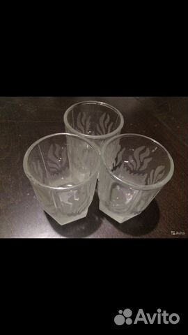 Набор стаканов и стопок