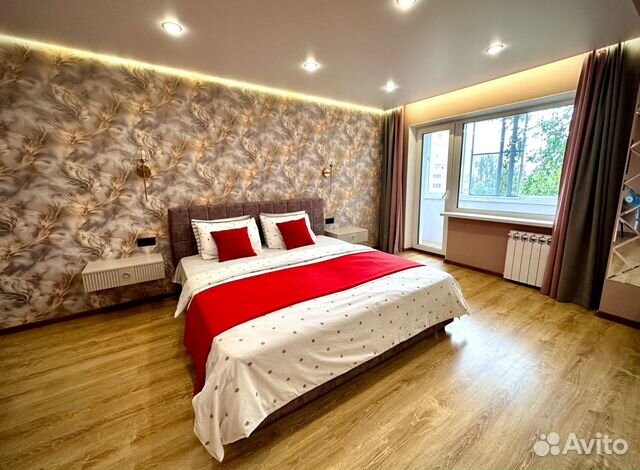

1-к. квартира, 60 м², 3 кровати